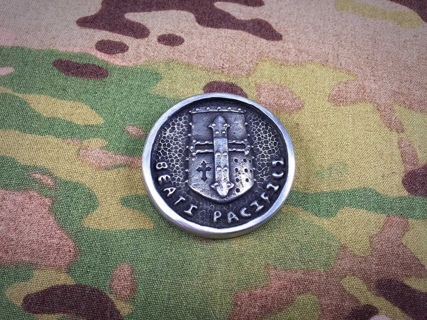 John Gage Crusader Challenge Coin - Free Shipping Pocket Tools 3 John Gage Crusader Challenge Coin - Free Shipping Pocket Tools
