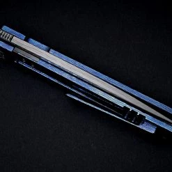 Custom Knives Sergey Rogovets Black Timascus And Dama Scus IcePick