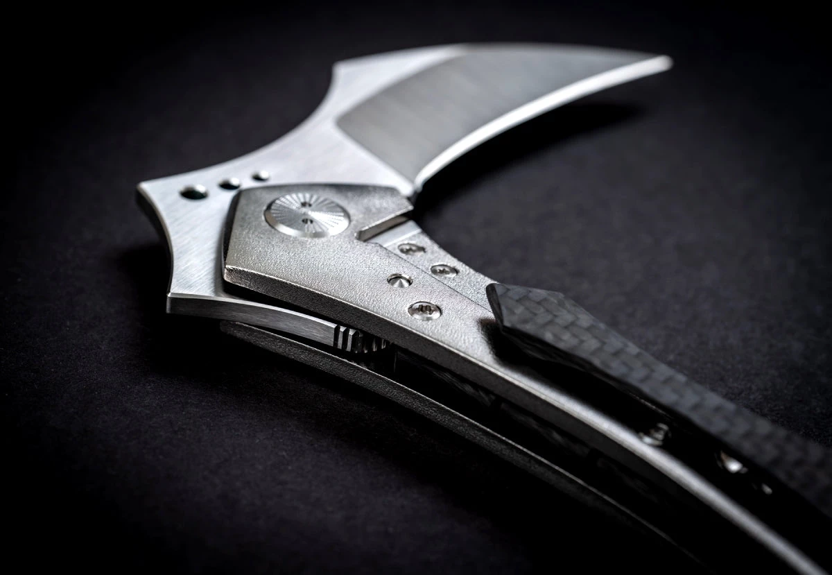 Sergey Rogovets Custom Knives Rogovets Mini Grim Reaper - Free Shipping 6 Sergey Rogovets Custom Knives Rogovets Mini Grim Reaper - Free Shipping