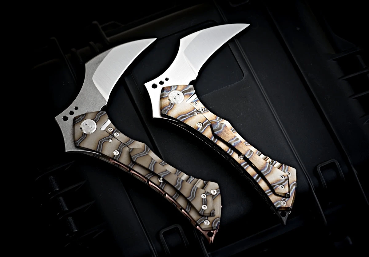 Sergey Rogovets Custom Knives Rogovets Mini Grim Reaper - Free Shipping 11 Sergey Rogovets Custom Knives Rogovets Mini Grim Reaper - Free Shipping