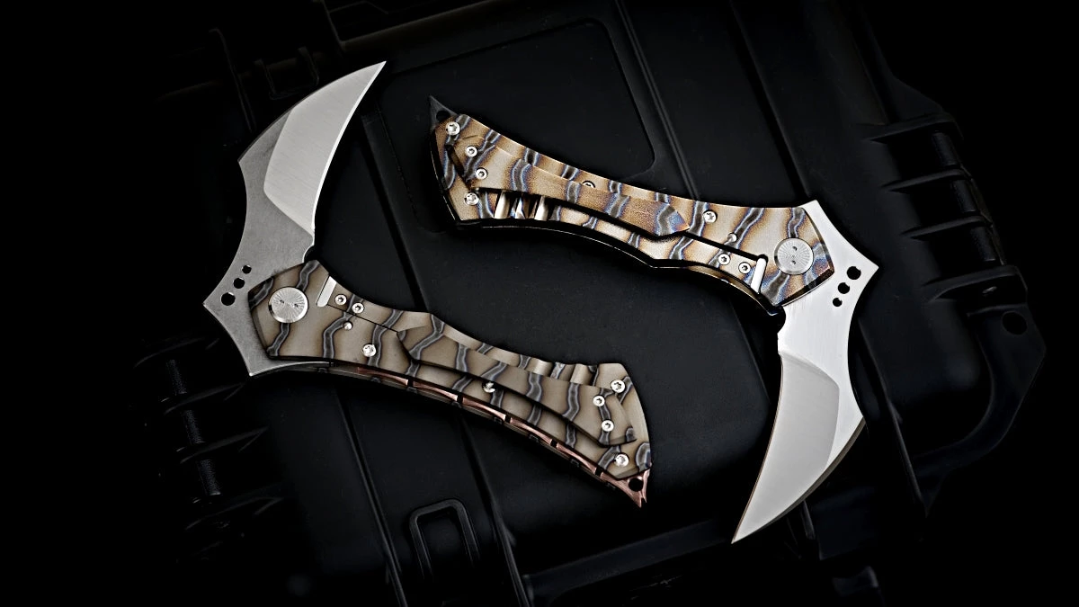 Sergey Rogovets Custom Knives Rogovets Mini Grim Reaper - Free Shipping 12 Sergey Rogovets Custom Knives Rogovets Mini Grim Reaper - Free Shipping