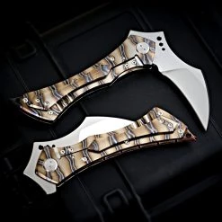 Sergey Rogovets Custom Knives Rogovets Mini Grim Reaper - Free Shipping 39 Sergey Rogovets Custom Knives Rogovets Mini Grim Reaper - Free Shipping