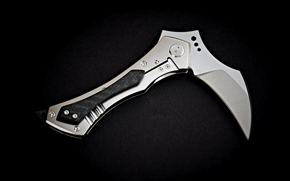 Sergey Rogovets Custom Knives Rogovets Mini Grim Reaper - Free Shipping 14 Sergey Rogovets Custom Knives Rogovets Mini Grim Reaper - Free Shipping