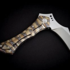 Sergey Rogovets Custom Knives Rogovets Mini Grim Reaper - Free Shipping 42 Sergey Rogovets Custom Knives Rogovets Mini Grim Reaper - Free Shipping