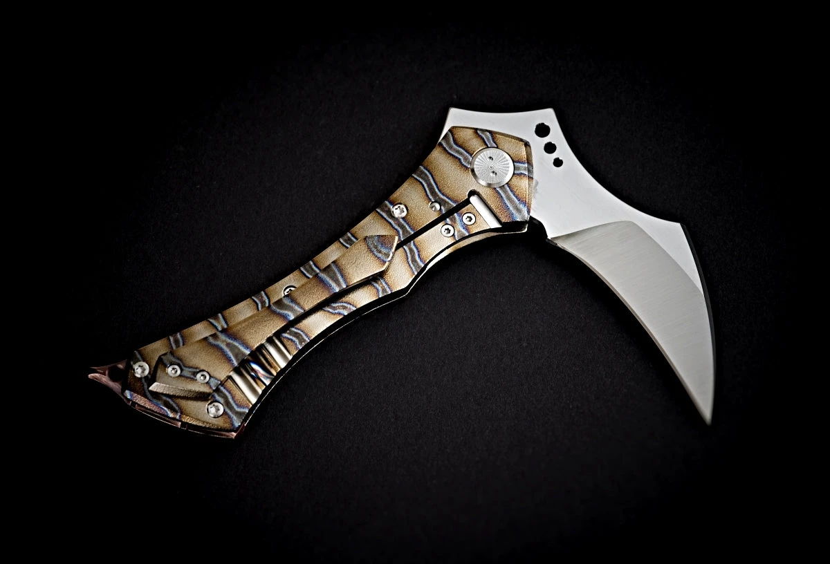 Sergey Rogovets Custom Knives Rogovets Mini Grim Reaper - Free Shipping 16 Sergey Rogovets Custom Knives Rogovets Mini Grim Reaper - Free Shipping