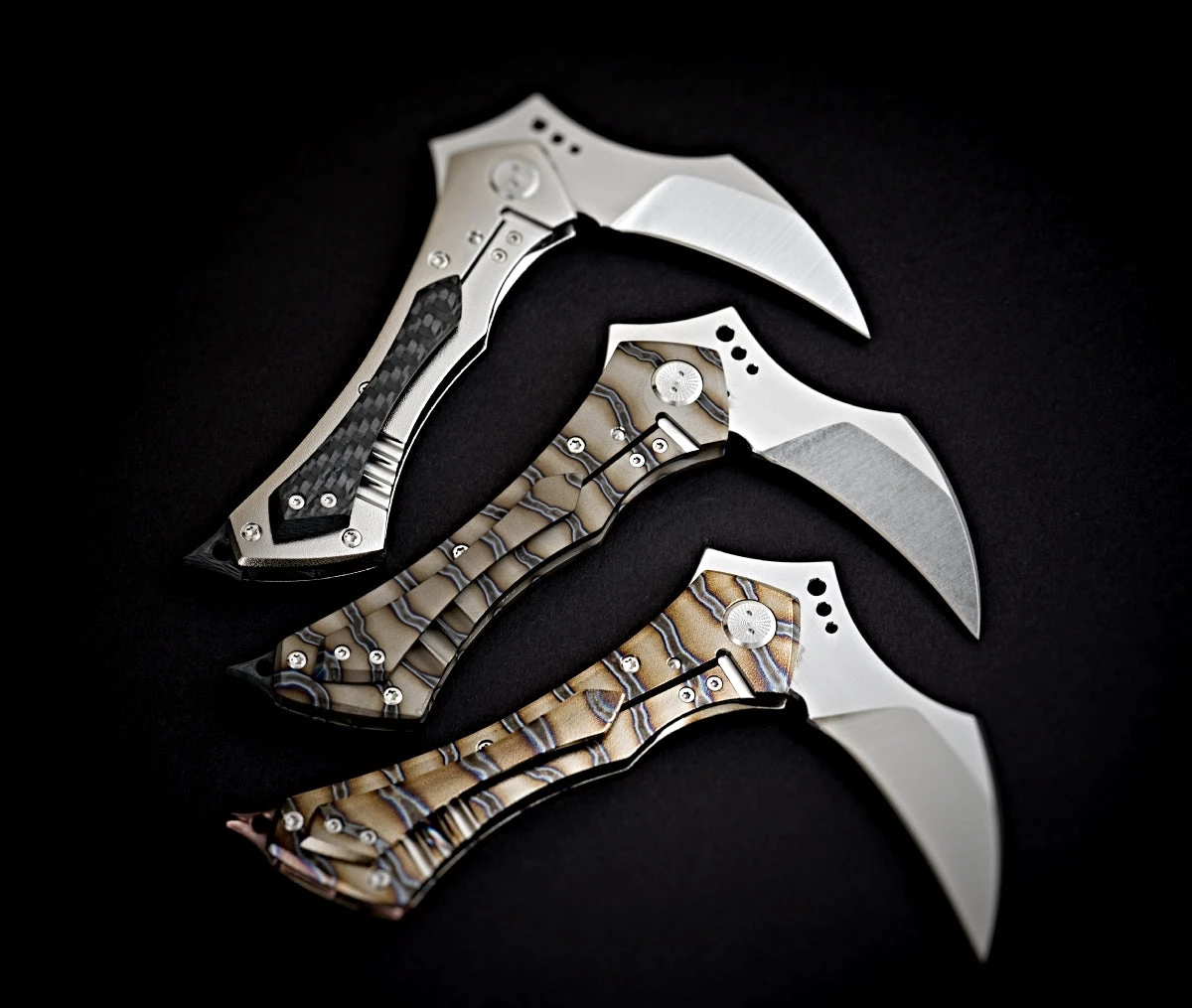 Sergey Rogovets Custom Knives Rogovets Mini Grim Reaper - Free Shipping 17 Sergey Rogovets Custom Knives Rogovets Mini Grim Reaper - Free Shipping