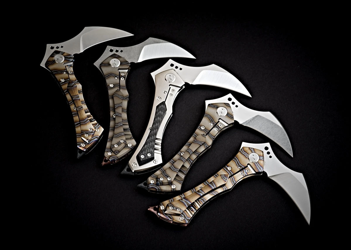 Sergey Rogovets Custom Knives Rogovets Mini Grim Reaper - Free Shipping 3 Sergey Rogovets Custom Knives Rogovets Mini Grim Reaper - Free Shipping