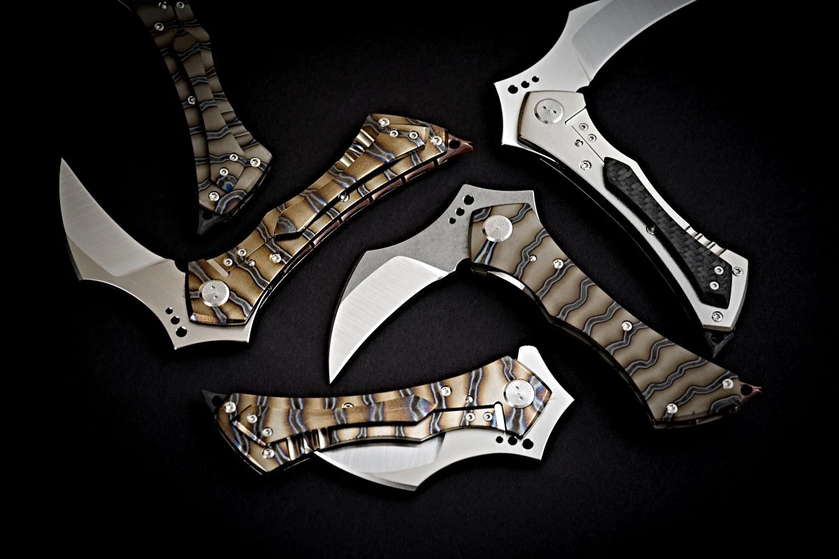 Sergey Rogovets Custom Knives Rogovets Mini Grim Reaper - Free Shipping 23 Sergey Rogovets Custom Knives Rogovets Mini Grim Reaper - Free Shipping