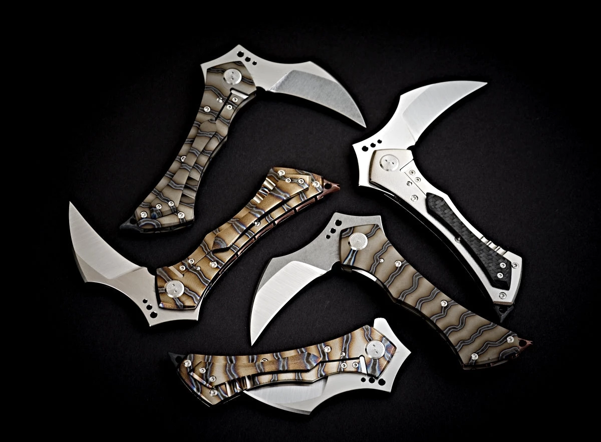 Sergey Rogovets Custom Knives Rogovets Mini Grim Reaper - Free Shipping 24 Sergey Rogovets Custom Knives Rogovets Mini Grim Reaper - Free Shipping