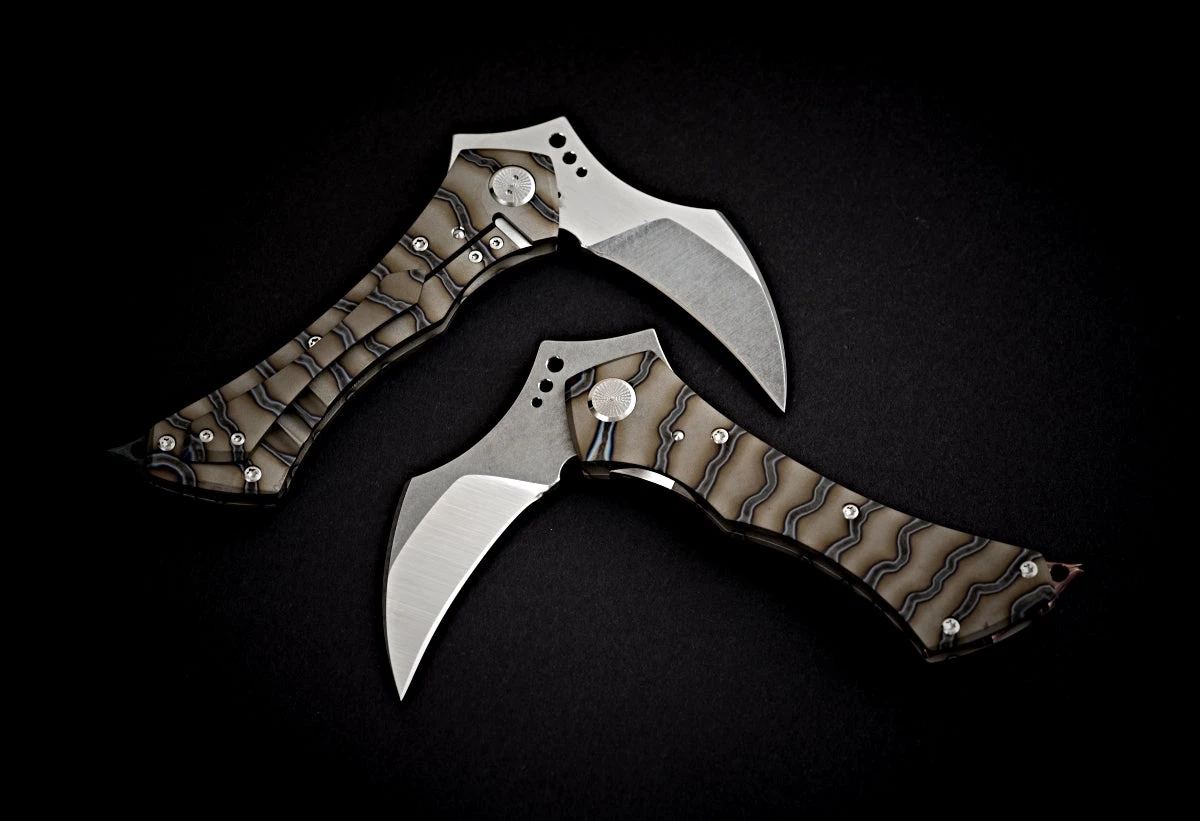 Sergey Rogovets Custom Knives Rogovets Mini Grim Reaper - Free Shipping 25 Sergey Rogovets Custom Knives Rogovets Mini Grim Reaper - Free Shipping