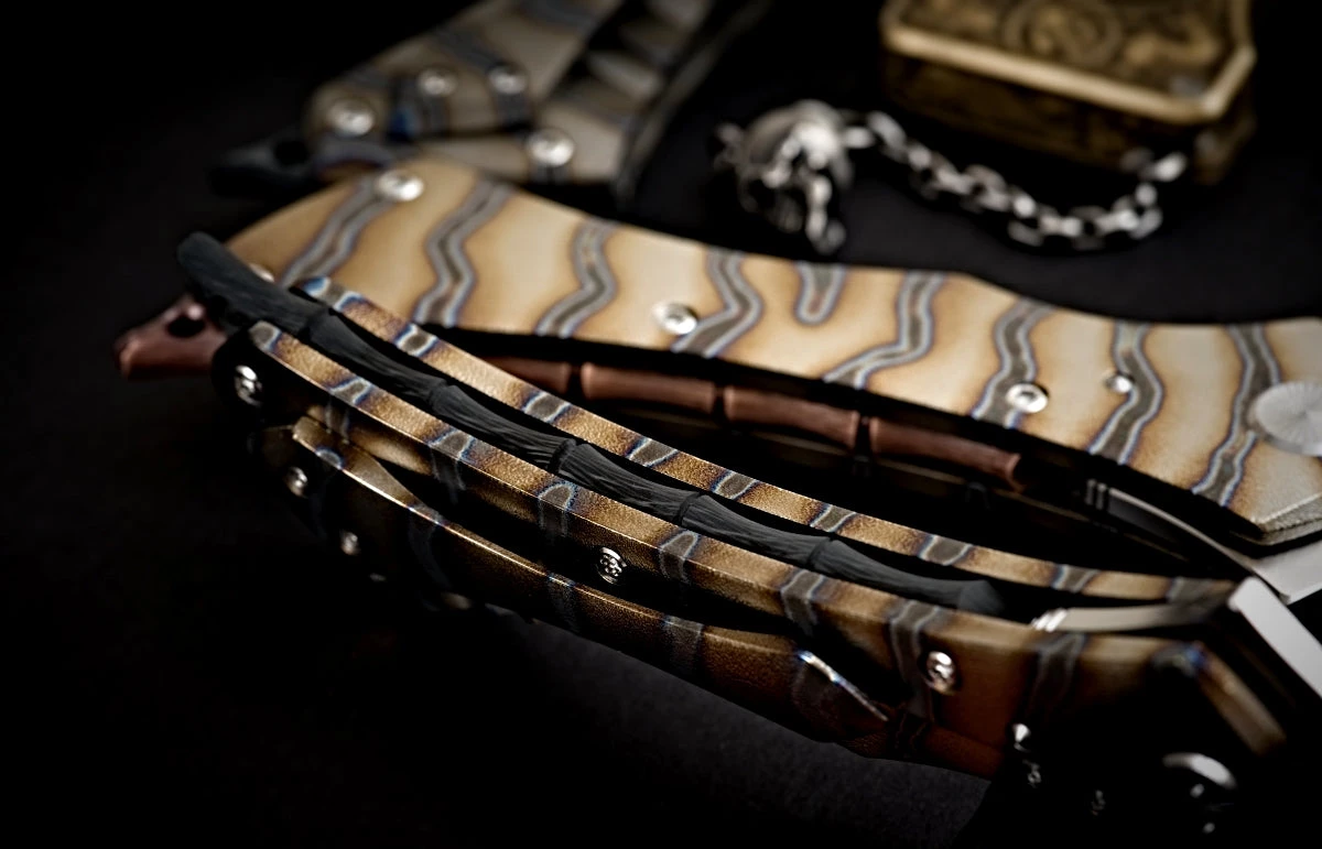 Sergey Rogovets Custom Knives Rogovets Mini Grim Reaper - Free Shipping 27 Sergey Rogovets Custom Knives Rogovets Mini Grim Reaper - Free Shipping