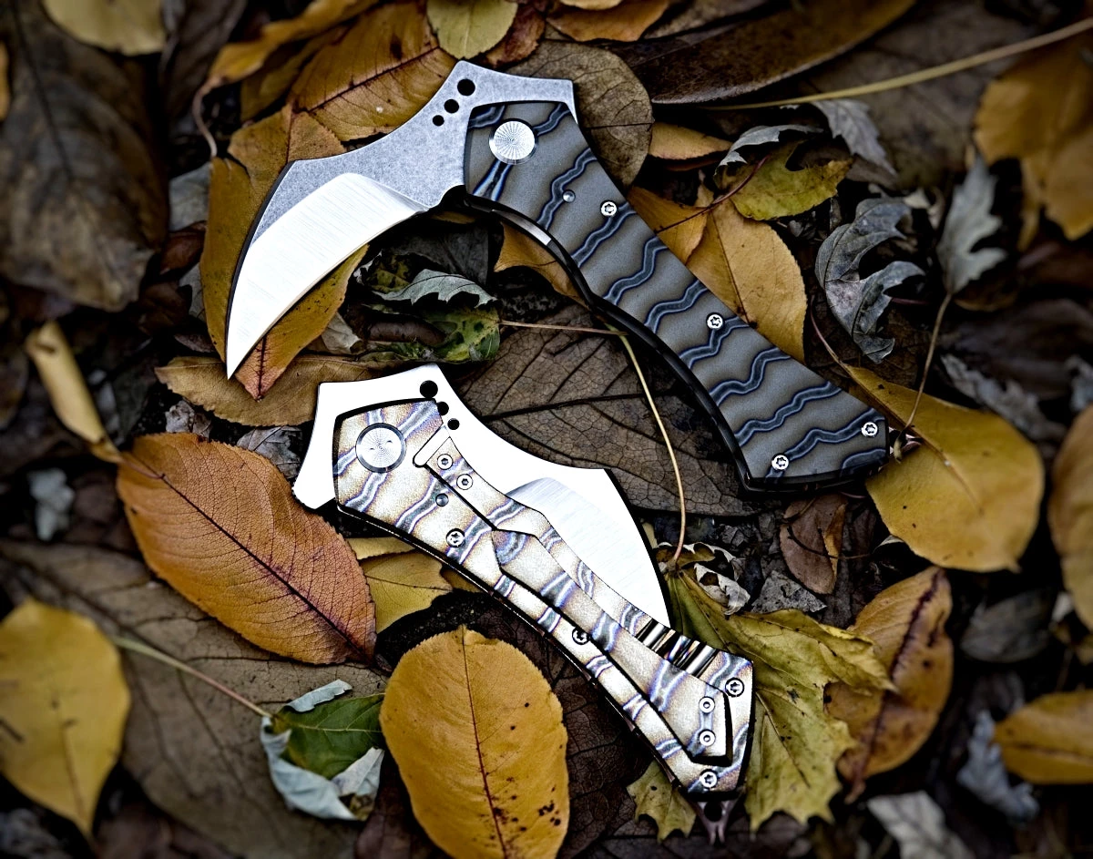 Sergey Rogovets Custom Knives Rogovets Mini Grim Reaper - Free Shipping 28 Sergey Rogovets Custom Knives Rogovets Mini Grim Reaper - Free Shipping