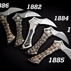 Sergey Rogovets Custom Knives Rogovets Mini Grim Reaper - Free Shipping