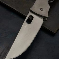 Tom Mayo Covert With Custom Ti Bead - Free Shipping Custom Knives