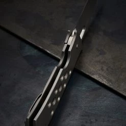 Tom Mayo Covert With Custom Ti Bead - Free Shipping Custom Knives