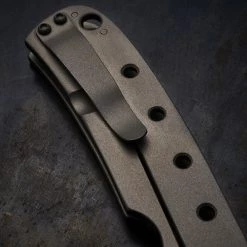 Tom Mayo Covert With Custom Ti Bead - Free Shipping Custom Knives