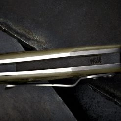 Olamic Cutlery Custom Knives Olamic One Off Wayfarer Carved G10 - Free Shipping