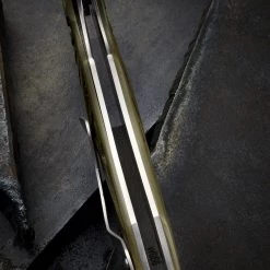 Olamic Cutlery Custom Knives Olamic One Off Wayfarer Carved G10 - Free Shipping