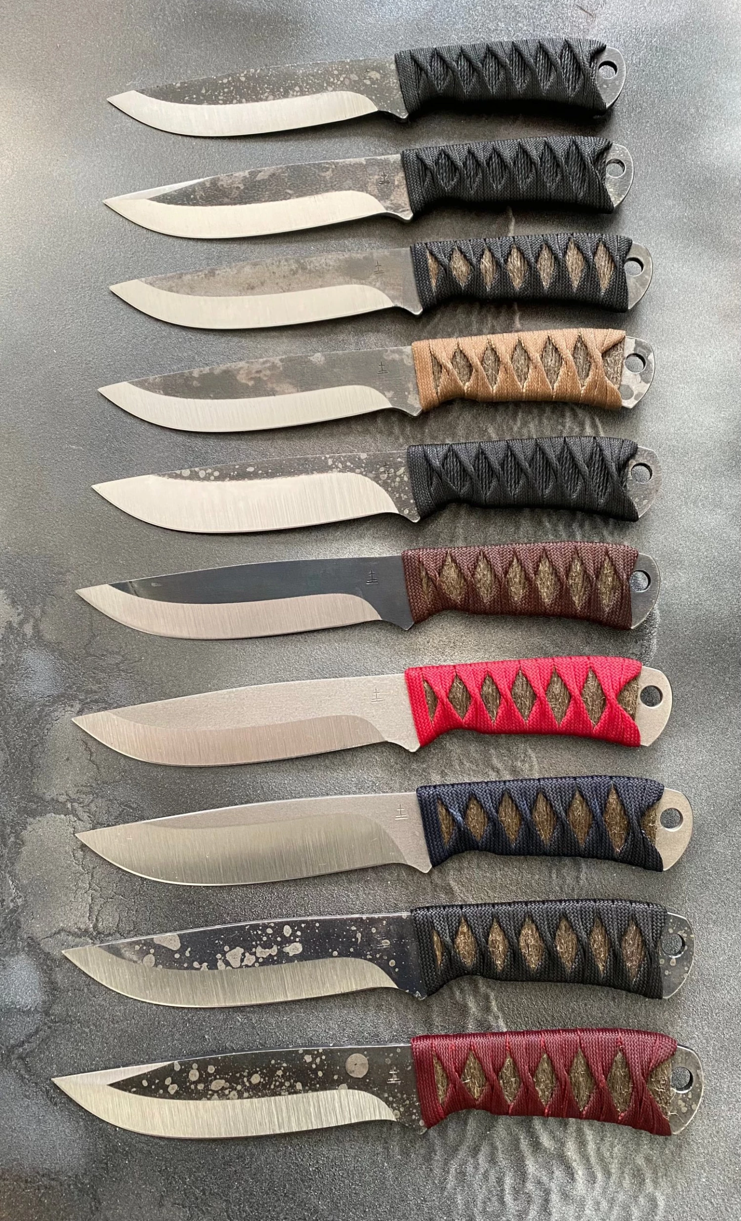 Sold Temple Knives Sumac