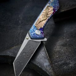 Sergey Rogovets One Off Hand Engraved 14k Yellow & Pink Gold With Diamonds - Free Express Shipping