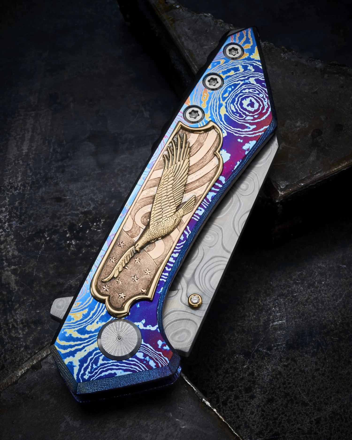 Sergey Rogovets One Off Hand Engraved 14k Yellow & Pink Gold With Diamonds - Free Express Shipping 9 Sergey Rogovets One Off Hand Engraved 14k Yellow & Pink Gold With Diamonds - Free Express Shipping