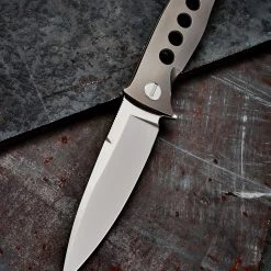 Tom Mayo Custom Knives Shirogorov Mayo Russian Dr. Death Collaboration - Free Shipping