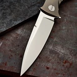 Tom Mayo Custom Knives Shirogorov Mayo Russian Dr. Death Collaboration - Free Shipping