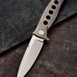 Tom Mayo Custom Knives Shirogorov Mayo Russian Dr. Death Collaboration - Free Shipping