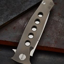 Tom Mayo Custom Knives Shirogorov Mayo Russian Dr. Death Collaboration - Free Shipping