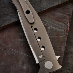 Tom Mayo Custom Knives Shirogorov Mayo Russian Dr. Death Collaboration - Free Shipping