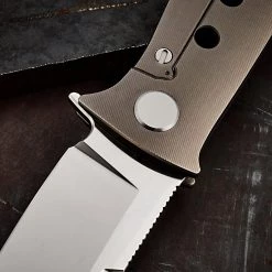 Tom Mayo Custom Knives Shirogorov Mayo Russian Dr. Death Collaboration - Free Shipping