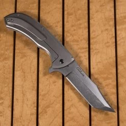 Chuck Gedraitis Gedraitis Custom Tanto Flipper - Free Shipping Custom Knives