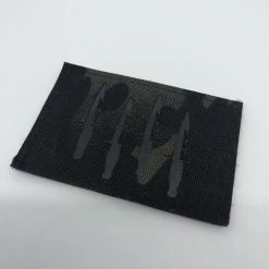 Black Triangle Multicam Black Laser Cut Reflective Homage Patch