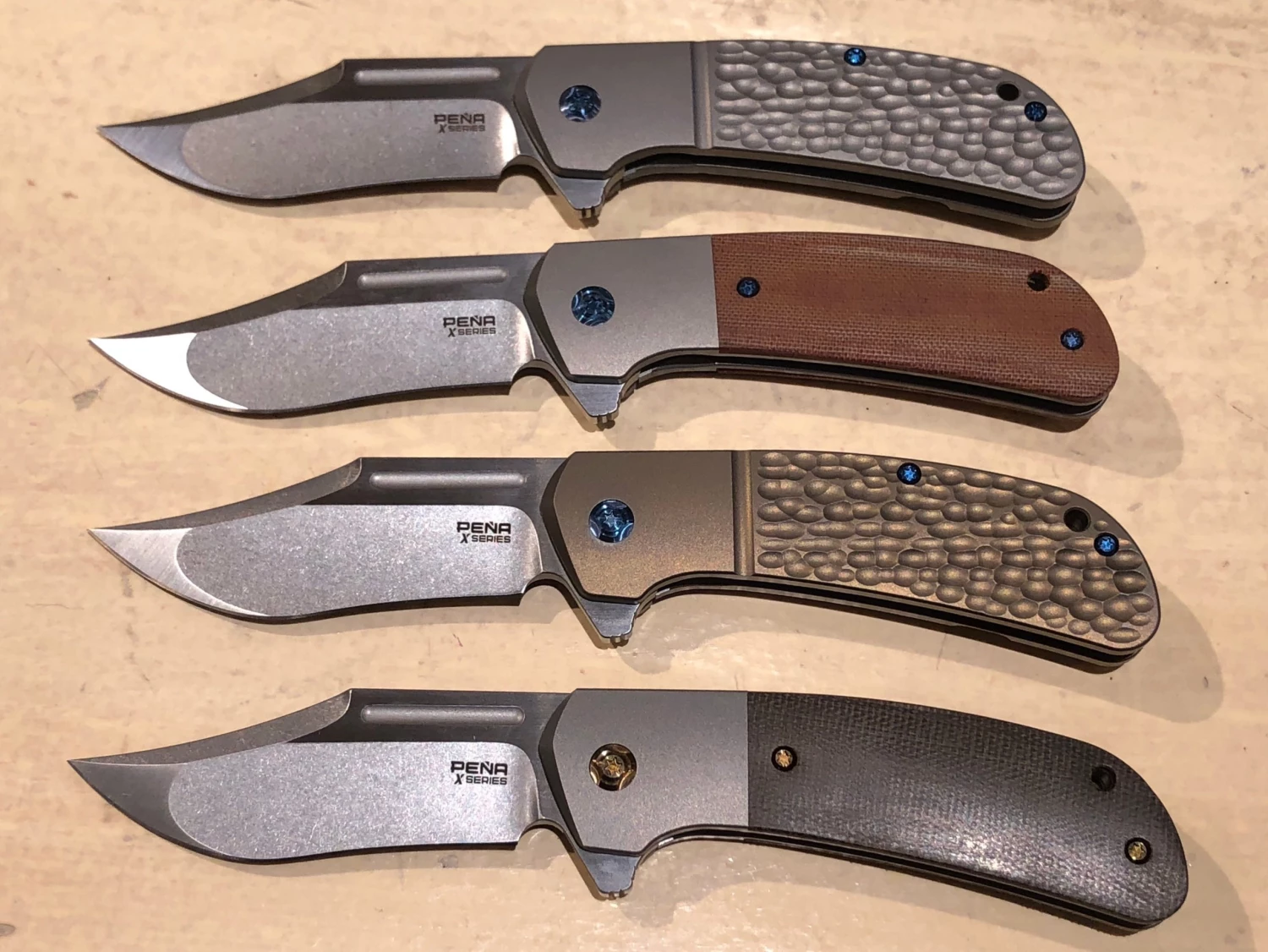 Enrique Peña Custom Knives Pena Lanny Clip Flipper - Free Shipping Production Knives 3 Enrique Peña Custom Knives Pena Lanny Clip Flipper - Free Shipping Production Knives