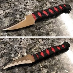 Ban Tang Titanium Fruit Knife (Reverse Edge) Custom Knives