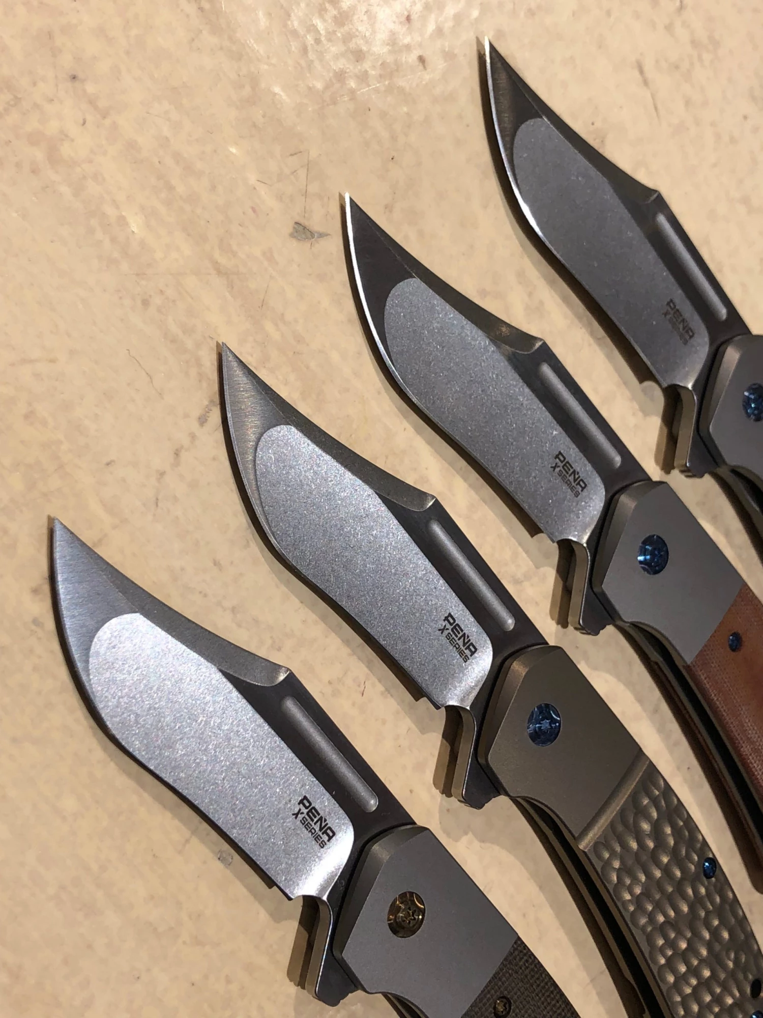 Enrique Peña Custom Knives Pena Lanny Clip Flipper - Free Shipping Production Knives 9 Enrique Peña Custom Knives Pena Lanny Clip Flipper - Free Shipping Production Knives