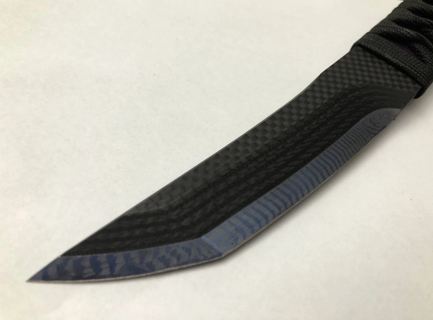 Custom Knives Warren Thomas 9" Tanto - Free Shipping 7 Custom Knives Warren Thomas 9" Tanto - Free Shipping