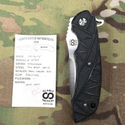 Olamic Cutlery Wayfarer W764 One Off - Free Shipping Custom Knives