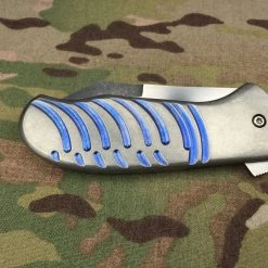 Custom Knives Chuck Gedraitis Puffin Flipper - Free Shipping