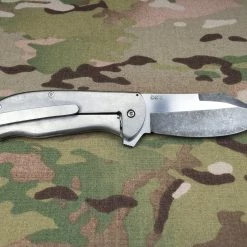Custom Knives Chuck Gedraitis Puffin Flipper - Free Shipping