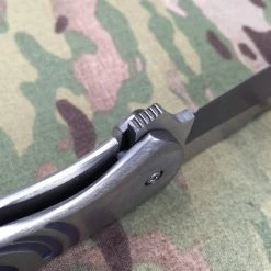 Custom Knives Chuck Gedraitis Puffin Flipper - Free Shipping